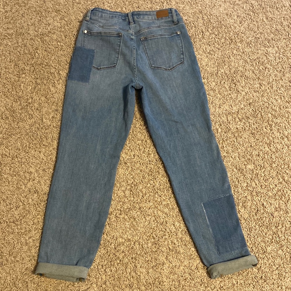 Judy Blue Boyfriend Patch jeans size 5/27